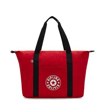 Kipling Art Medium Lite Tote Tassen Bordeaux | BE 1453QM